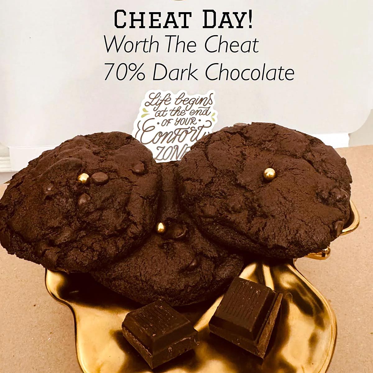 Dark Chocolate Chip Cookie