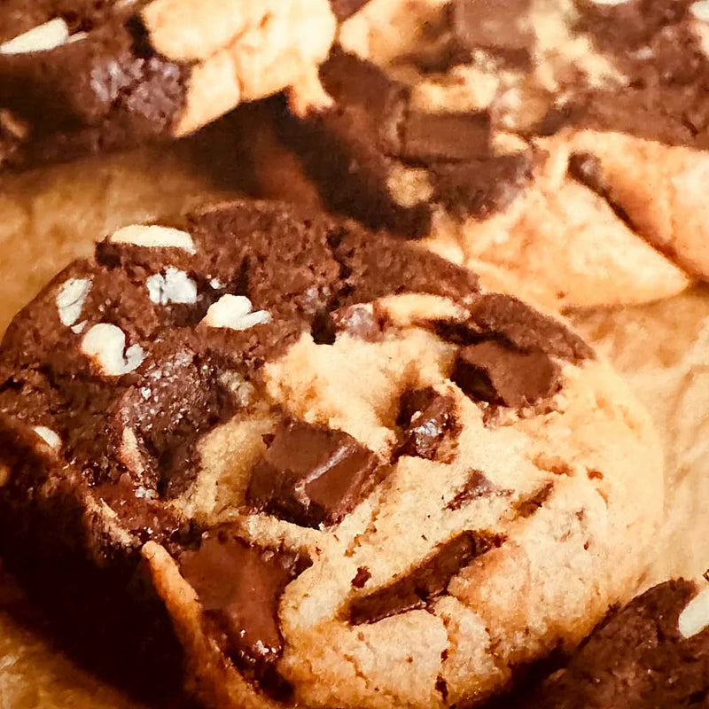 Two Tone Chocolate Chip Cookie
