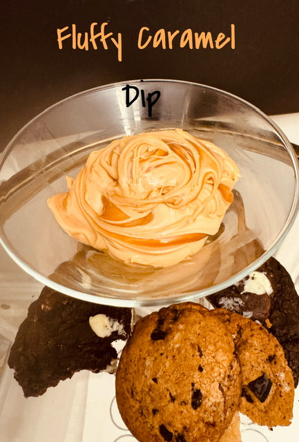 Fluffy Salted Caramel Dip